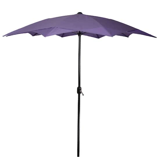 8.85ft. Outdoor Patio Lotus Umbrella